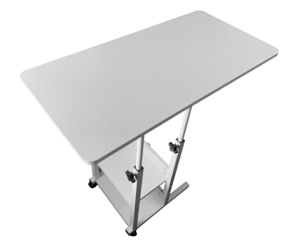 Laptop stand Mozos BLD-BK mobilny stolik pod laptop z regulacją biały